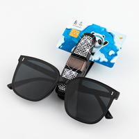 6 Pcs Colored Luxury Rhinestone Car Sun Visor Glasses Clip - Multi-Functional, 180° Rotatable, ABS Material thumbnail