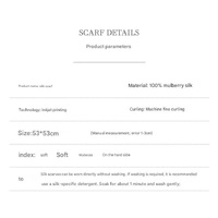 Purple Pure Silk Scarf - Elegant Flower Design, Square Handkerchief (Style 7) thumbnail