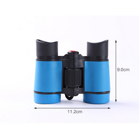 Red 2-Pack 4x30 Kids Binoculars Set - Lightweight & Durable for Young Explorers thumbnail
