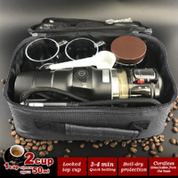 12V Car Espresso Moka Coffee Maker Set Espresso In Car Coffee Machine With 2Cups thumbnail