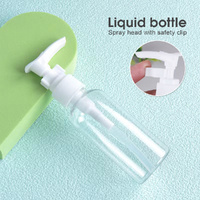 6 Pcs Travel Bottle Set with PVC Storage Bag thumbnail
