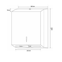 Stainless Steel Slimline Paper Towel Dispenser thumbnail