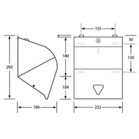 Stainless Steel Roll Towel Dispenser thumbnail