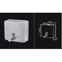 Compact Stainless Steel Soap Dispenser 1200ml thumbnail