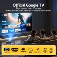 Devanti Video Project 4K 1080P Official Google TV 5G Wifi Home Cinema thumbnail