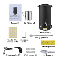 Devanti 10L Wax Melter Candle Making 1520W Melting Pot Furnace Pour Spout Soap thumbnail