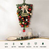 Jingle Jollys Hanging Christmas Garland 50CM Ornaments Party Decorations thumbnail