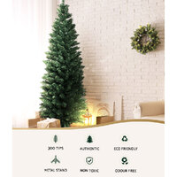 Jingle Jollys Christmas Tree 1.8m Xmas Tree Decorations Green 300 Tips thumbnail