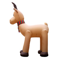 Jingle Jollys Christmas Inflatable Reindeer 5M Illuminated Decorations thumbnail