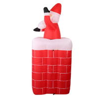 Jingle Jollys Christmas Inflatable Santa Pop Up 1.8M Illuminated Decorations thumbnail