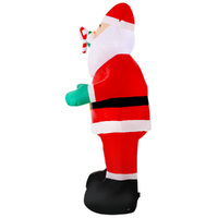 Jingle Jollys Christmas Inflatable Santa 3M Illuminated Decorations thumbnail