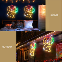0.48M Christmas Lights Motif 216 LED Rope Light Outdoor Decoration Jingle Jollys thumbnail