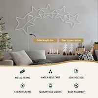 1.25M Christmas Lights Motif 560 LED Rope Light Outdoor Decoration Jingle Jollys thumbnail