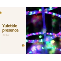 1.88M Christmas Lights Tree 288 LED Decorations Jingle Jollys thumbnail