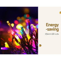 200 LED 3M Christmas Lights Solar String Fairy Light Jingle Jollys thumbnail