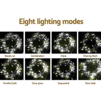 100M Christmas Lights String Fairy Light 500 LED Cool White Jingle Jollys thumbnail