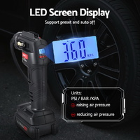 Giantz 20V Air Compressor 120PSI Electric Portable Air Inflator LED Light thumbnail
