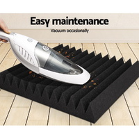 Alpha Acoustic Foam 60pcs 30x30x5cm Sound Absorption Proofing Panel Studio Wedge thumbnail