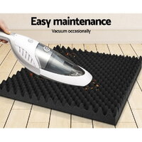 Alpha Acoustic Foam 20pcs 50x50x5cm Sound Absorption Proofing Panels Eggshell thumbnail