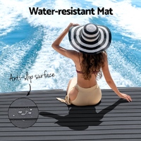Seamanship EVA Foam Boat Flooring Mat Decking Sheet 240x90x0.6cm Dark Grey Decor thumbnail