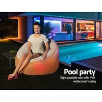 Bestway Inflatable Air Chair Sofa Lounge Seat LED Light thumbnail
