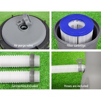 Bestway Pool Pump Cartridge Filter 530GPH 2006L/H Flowclear? Filters Cleaner thumbnail