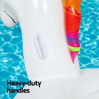 Bestway Unicorn Float Rider Inflatable Ride On Floating Pool Lounger 224x156CM thumbnail
