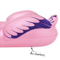 Bestway Flamingo Rider Ride On Float Floating Seat Pool Lounger 1.43Mx1.53M thumbnail