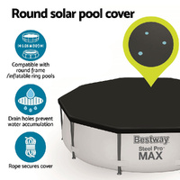 Bestway Pool Cover Fits 3.05m Round Above Ground Swimming Pool PVC Blanket thumbnail
