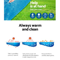 Bestway Pool Cover Fits 3.05m/10ft Round Swimming Pool PVC Blanket 2.89m thumbnail