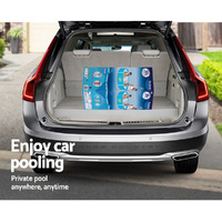 Bestway Kids Pool 152x38cm Round Steel Frame Swimming Pools Above Ground 580L thumbnail