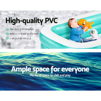 Bestway Kids Pool 200x146x48cm Inflatable Above Ground Swimming Pools 450L thumbnail