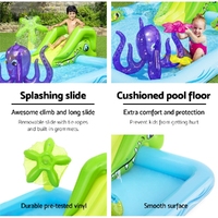 Bestway Kids Pool 239x206x86cm Inflatable Above Ground Swimming Play Pools 308L thumbnail