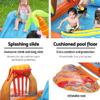 Bestway Kids Pool 265x265x104cm Inflatable Above Ground Swimming Play Pools 208L thumbnail