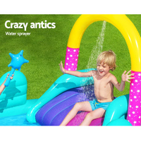 Bestway Kids Pool 274x198x137cm Inflatable Above Ground Swimming Play Pools 220L thumbnail