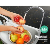 Weisshorn Camping Basin Portable Hand Wash Sink Stand 19L Capacity thumbnail