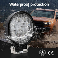 Giantz Pair LED Driving Lights 4.5 Inch Flood Spot Lights Car Truck SUV 12V 24V thumbnail
