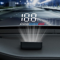 Giantz Universal Car Digital GPS Speedometer OBDHeads Up Display Overspeed Warning Alarm thumbnail