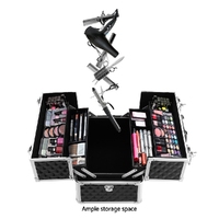 Embellir Portable Cosmetic Beauty Makeup Case - Diamond Black thumbnail