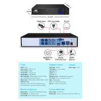UL-tech CCTV Security System 4CH DVR 2 Cameras 1080p thumbnail
