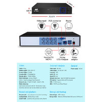 UL-tech CCTV Security System 8CH DVR 4 Cameras 1080p thumbnail