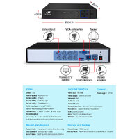 UL-tech CCTV Security System 8CH DVR 4 Cameras 1080p thumbnail