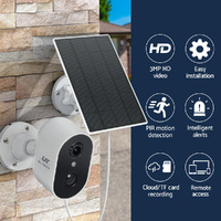 UL-tech 1080P Wireless Security IP Camera Rechargeable Outdoor CCTV Solar Panel thumbnail
