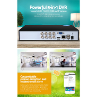 UL-tech 8CH DVR 1080P 5in1 CCTV Video Recorder thumbnail