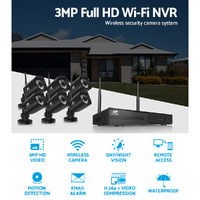 UL-TECH 3MP 8CH NVR Wireless 6 Security Cameras Set thumbnail