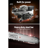 Giantz Chainsaw Petrol 58CC 22" Bar Commercial E-Start Pruning Chain Saw,Giantz Chainsaw Petrol 58CC 22" Bar Commercial E-Start Pruning Chain Saw 4.2H thumbnail