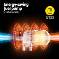 Giantz Diesel Air Heater 12V 5KW LCD Display Remote Control for Car Bus RV Indoor 10L thumbnail