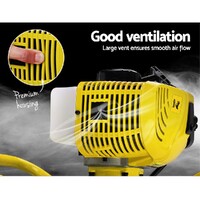 Giantz 80CC Post Hole Digger Motor Only Petrol Engine Yellow thumbnail