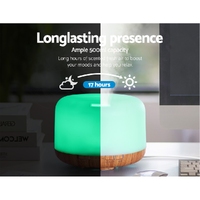 Devanti Aroma Diffuser Aromatherapy Humidifier 500ml thumbnail
