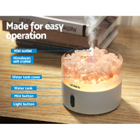 Devanti Aroma Diffuser Aromatherapy Humidifier 220ml thumbnail